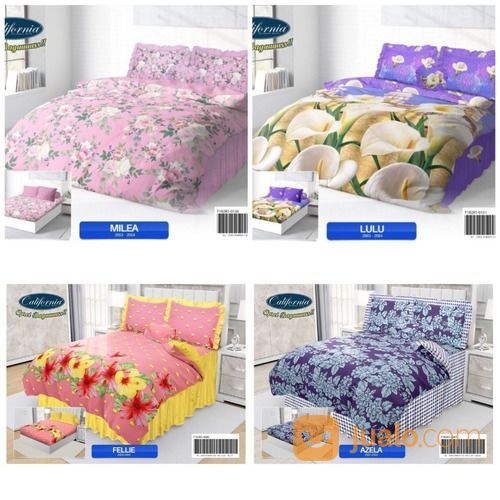 SET BEDCOVER CALIFORNIA 180X200