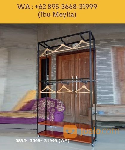 Gantungan Baju Besi Gawang, WA +62895-3668-31999