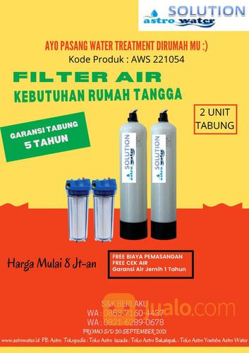 FILTER AIR DI MEDAN | SARINGAN AIR DI MEDAN | TREATMENT AIR DI MEDAN | GARANSI 5 TAHUN