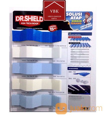 Atap UPVC DR SHIELD