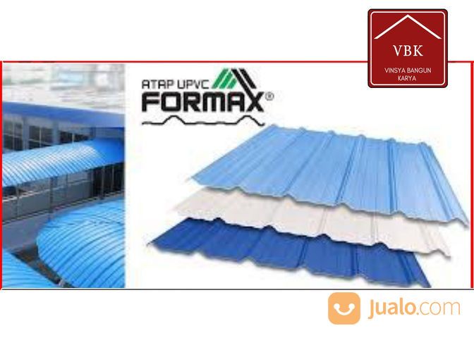 Atap UPVC Formax Semi Transparant