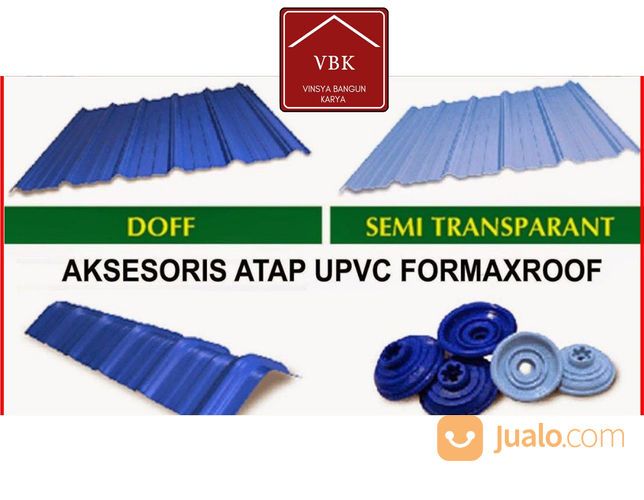 Atap UPVC Formax Semi Transparant