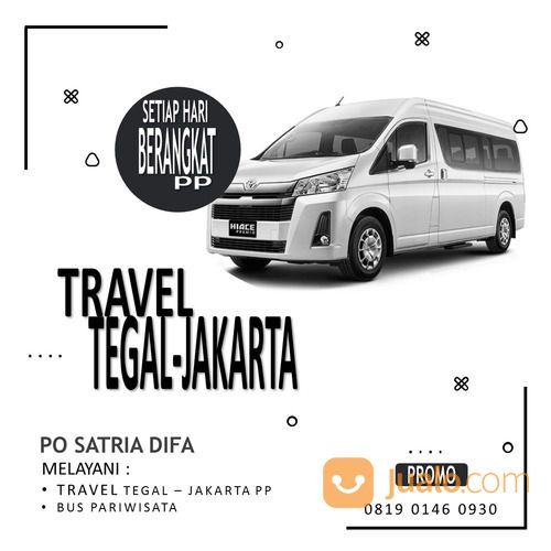 Travel Tegal Jakarta PO Satria Difa Call/WA O819 O246 O930