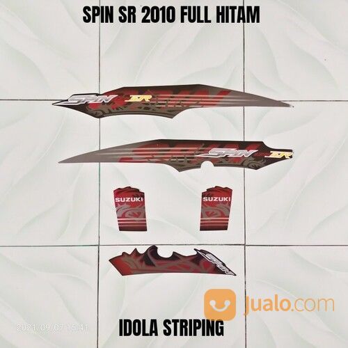 Striping Spin SR 2010 Full Hitam