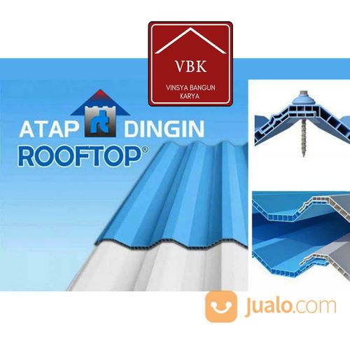 Atap UPVC ROOFTOP SEMI TRANSPARANT