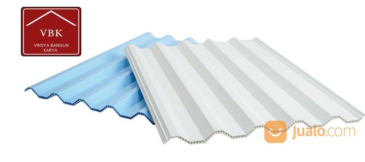 Atap UPVC ROOFTOP SEMI TRANSPARANT