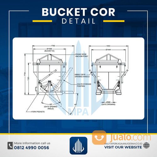 Rental / Sewa Bucket Cor Bengkayang