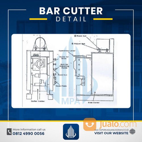 Rental / Sewa Bar Cutter, Bar Cutting 8-32 Mm Serang