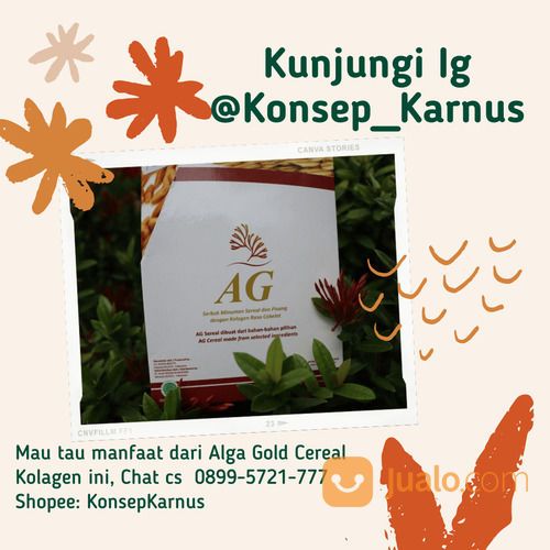 Cara Minum Alga Gold Cereal | Alga Kolagen Gold | Alga Kolagen Manfaat | Cara Minum Alga Tea