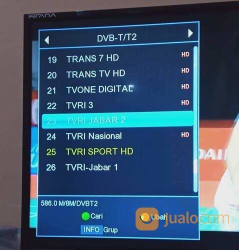 STB TV Digital Jernih Plus Setting