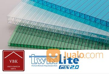 Atap Polycarbonate Twinlite Tebal 5mm