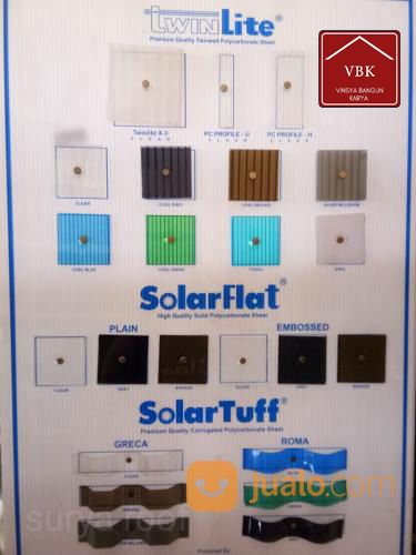 Atap Polycarbonate Twinlite Tebal 5mm