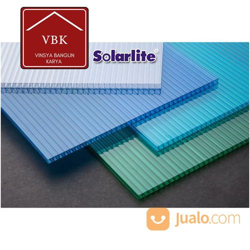 Atap Polycarbonate Solarlite Tebal 5 Mm