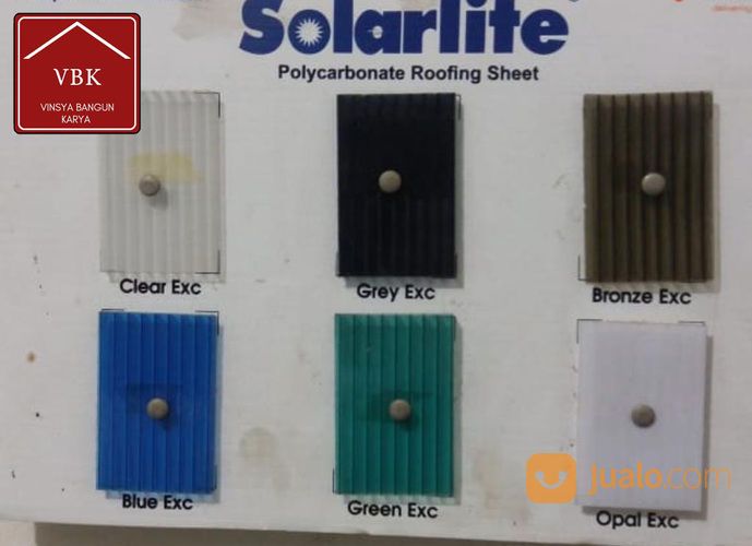 Atap Polycarbonate Solarlite Tebal 5 Mm