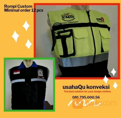 Konveksi Jaket Baju Seragam PDH PDL Rompi Wearpack Jakarta // UsahaQukonveksi.Com -O8I795OOO56