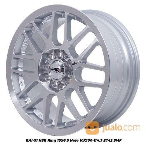 Velg Mobil Ring 15 Hsr Rai-S1 Ring 15 Lobang 5x100/5x114,3 Buat Ertiga Altis