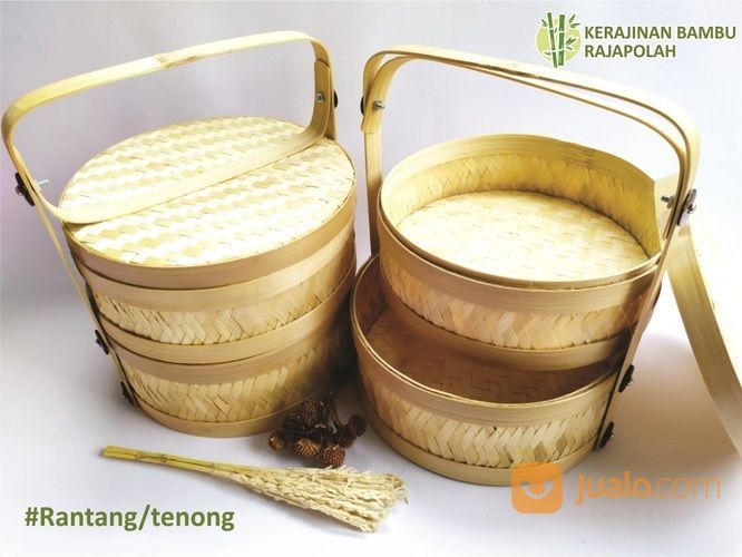 RANTANG BULAT BAMBU, TENONG BAMBU
