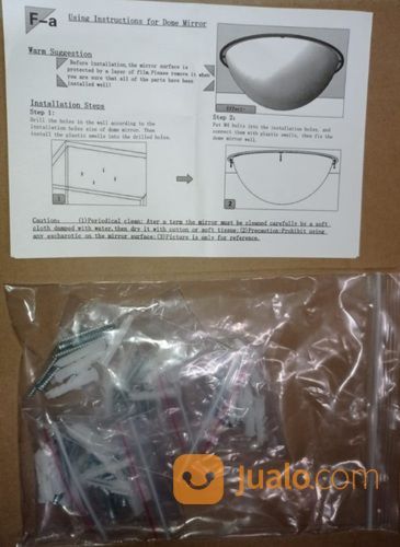 Convex Mirror Full Dome,Kaca Cermin Cembung Kubah Lingkaran