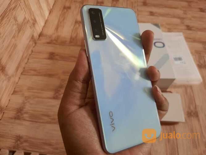Handphone Vivo Y20 4/64GB Like New Putih Mulus