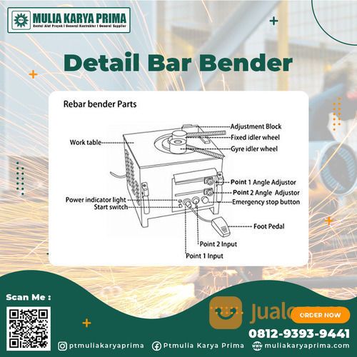 Sewa Bar Bending 8 - 32 Mm Kota Bandung