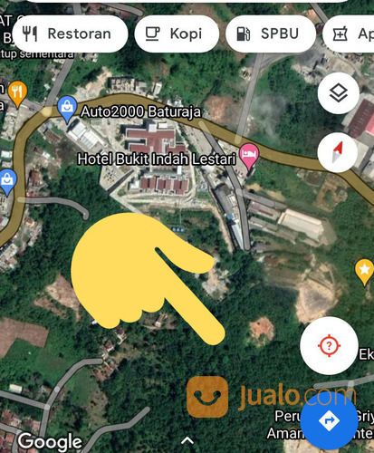 Lahan bukit luas 2 Hektar Di Rt.4 Lingkungan Kemelak,Baturaja Timur