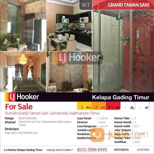 Rumah Perum Grand Taman Sari Cluster Maya, Samarinda, Kalimantan Timur