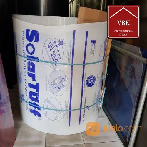 Atap Polycarbonate Solartuff Tebal 0,8 Mm