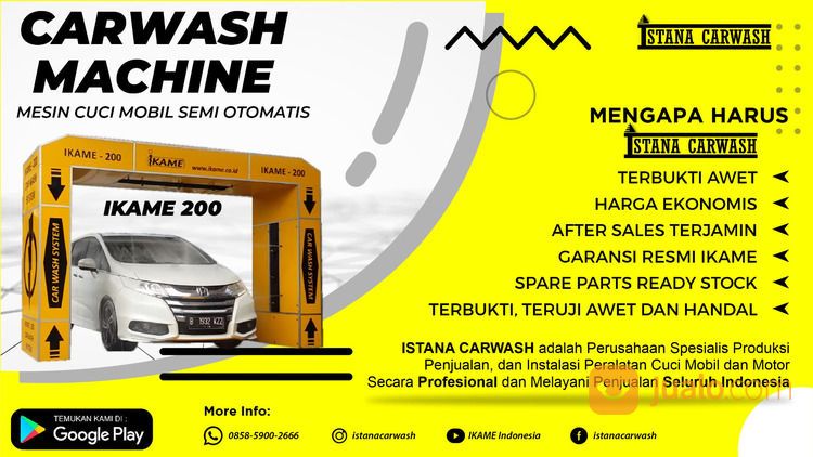 Mesin Carwash Semi Otomatis