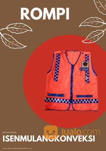 Pusat Konveksi Rompi Murah MIN.6pcs Di Samarinda