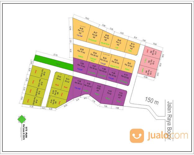Tanah Kavling Paling Murah Di Cilodong Depok