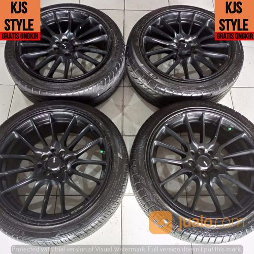 VELG MOBIL BEKASAN RACING ENKEI R17 PLUS BAN 205 45 H4X100-4X114,3