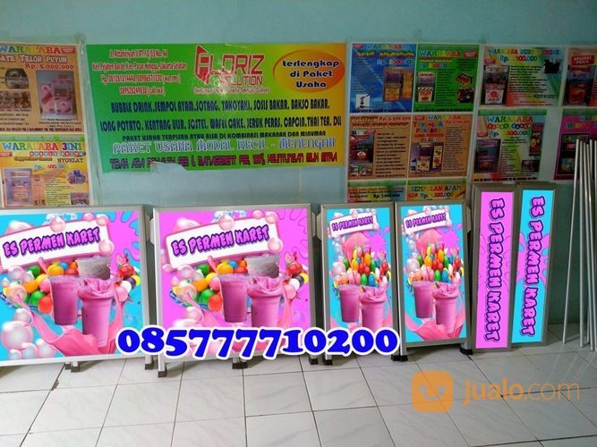 Waralaba Es Permen Karet Virall