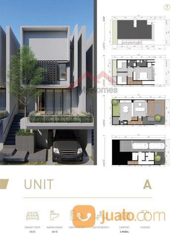 The Hauss Pejaten , New Townhouse Post Pandemic Design