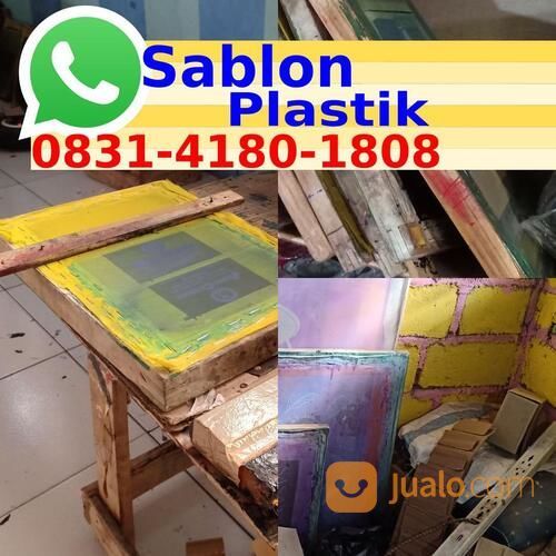 Sablon Plastik Kemasan