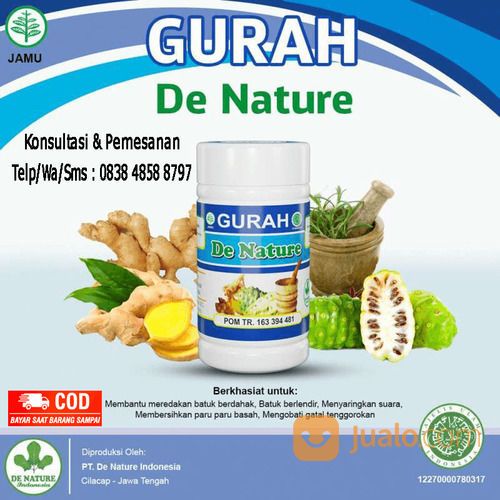 Merk Obat Gurah Herbal | Gurah Paru | Gurah Hidung | Gurah Tenggorokan | Gurah Suara | Ampuh