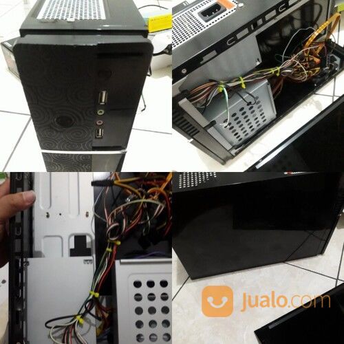 CASING PC Komputer Plus Power Supply Dan Beberapa Kabel