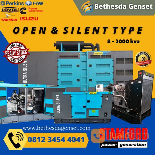 Harga Genset Silent 45 Kva Perkins Original