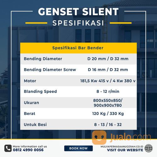 Rental Sewa Bar Bending Bar Bender Jayapura