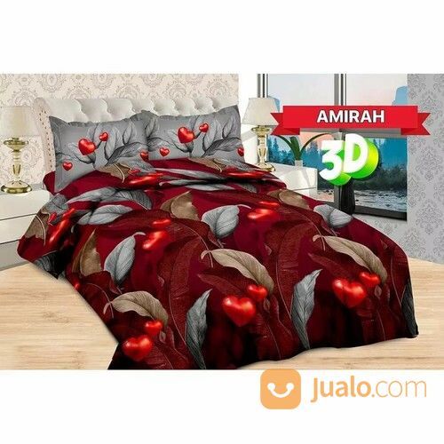 Sprei Bonita Ukuran 180x200 Motif Amirah