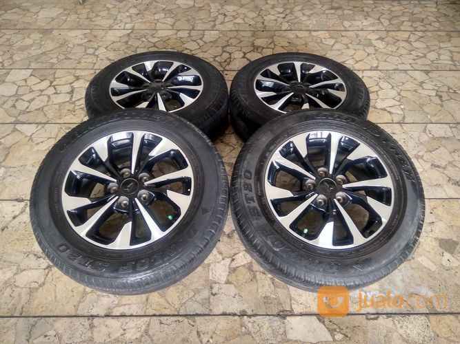 Velg Mobil Ori Terios Ring 16 Lebar 6,5 Lubang Pcd 5x114 Dunlop 215/65