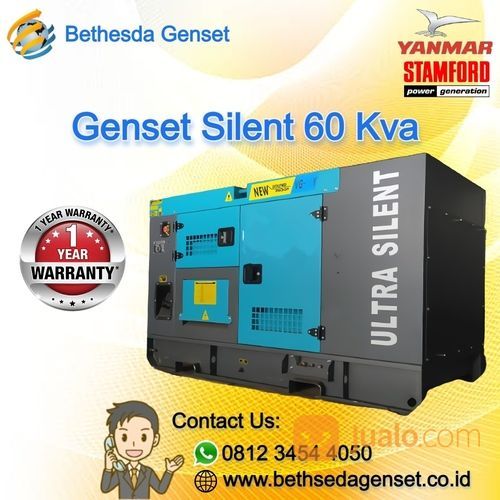 Genset Yanmar 60 Kva Silent Type
