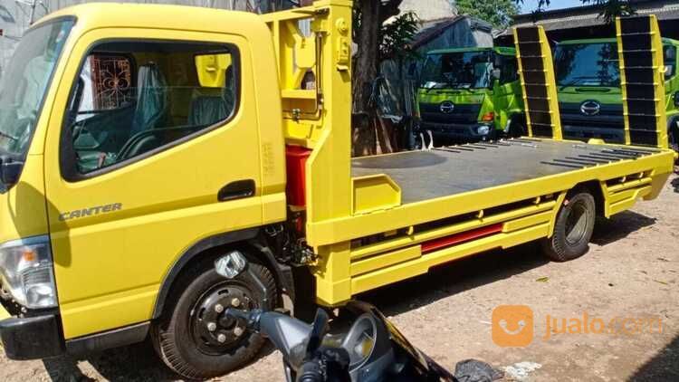 SELF LOADER CANTER 136 PS HDL TRUK TRADO SELFLOADER MITSUBISHI 136 PS HDL TRADO MOBIL TRUK KAROSERI