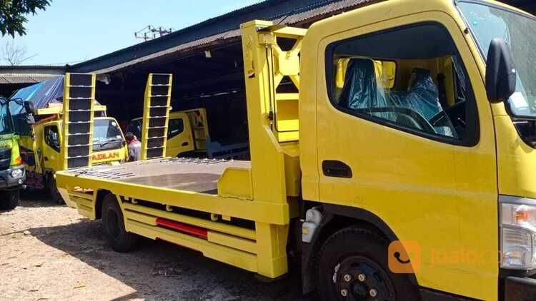 SELF LOADER CANTER 136 PS HDL TRUK TRADO SELFLOADER MITSUBISHI 136 PS HDL TRADO MOBIL TRUK KAROSERI