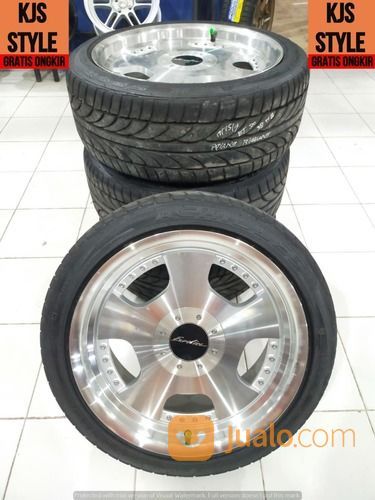Velg Mobil Bekas Murah Racing (EUROLINE) R17+Ban 205 45 H4x100-4x114,3