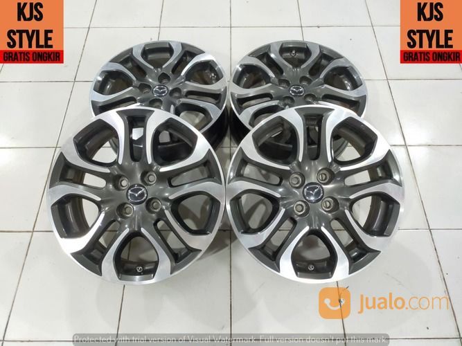 Velg Mobil Bekas Murah Original (MAZDA-2) R16X5,5 ET 40 Pcd 4x100
