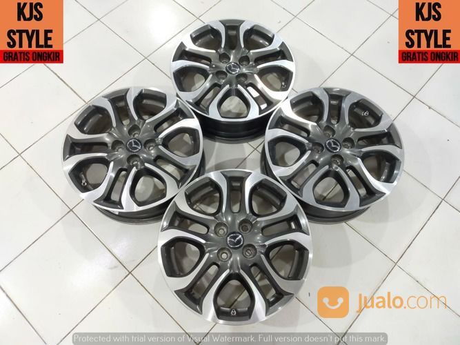 Velg Mobil Bekas Murah Original (MAZDA-2) R16X5,5 ET 40 Pcd 4x100