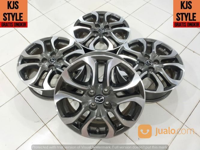 Velg Mobil Bekas Murah Original (MAZDA-2) R16X5,5 ET 40 Pcd 4x100
