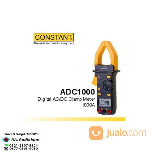Constant ADC1000 Digital AC/DC Clamp Meter 1000A