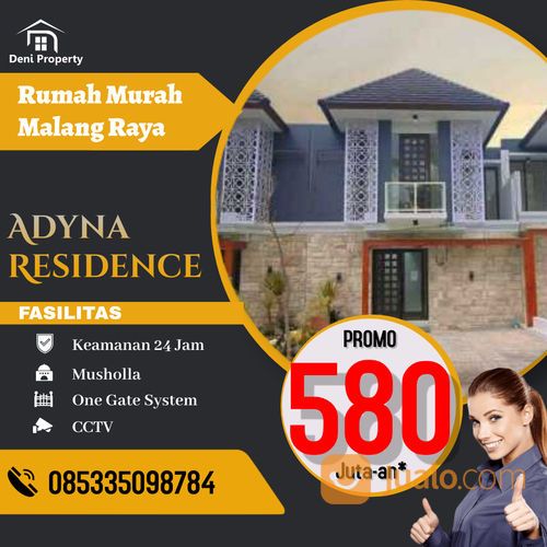 Rumah Murah Type Skandinavian Dekat Kampus Di Adyna Residence
