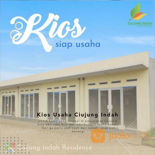 Kios Siap Huni Dalam Cluster Perumahan Ciujung Indah Residence Gratis Motor Viar Serang